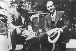Django Reinhardt et Louis Vola au Palm Beach à Cannes null