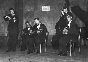 Django Reinhardt - QHCF avec Pierre Ferret, Stephane Grappelli null