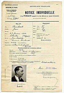 Django Reinhardt - Carnet d'identité null