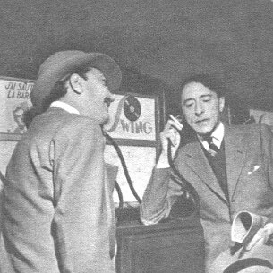 Django Reinhardt et Jean Cocteau null