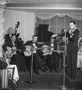 Django Reinhardt et le QHCF Chez Florence null