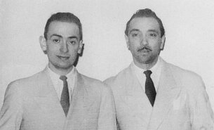 1940 - Hubert Rostaing et Django Reinhardt null