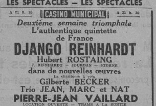 Django Reinhardt - Affiche concert null