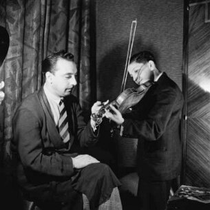 Django reinhardt et Henri Baumgartner dit 