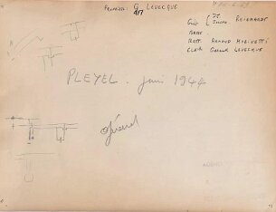Django Reinhardt QHCF - Pleyel Juin 1944 null
