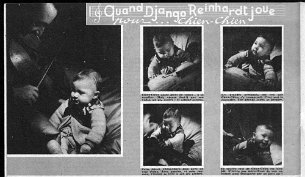 Django Reinhardt et Babik - planche Django Reinhardt - Django-playing-to Babik circa-1944 Photo : Émile Savitry