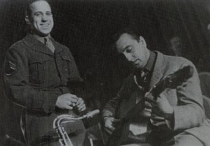 Django Reinhardt avec Jack Platt de l'ATC Band null