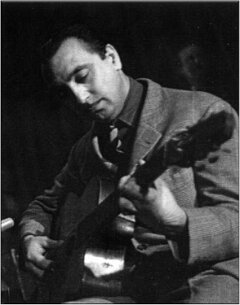 Django Reinhardt avec Jack Platt de l'ATC Band null