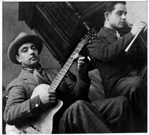 Django Reinhardt avec Gerard Leveque - messe null