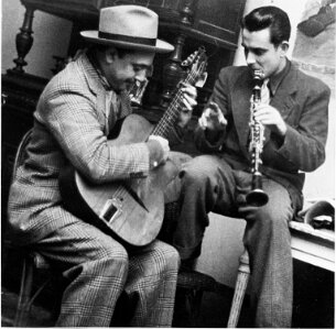 Django Reinhardt avec Gerard Leveque - messe null