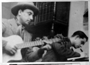 Django Reinhardt avec Gerard Leveque - messe 1944 - Photos Django JMP Messe Gerard Leveque - IMG_2746