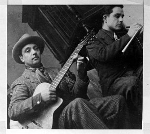 Django Reinhardt avec Gerard Leveque - messe 1944 - Photos Django JMP Messe Gerard Leveque - IMG_2747
