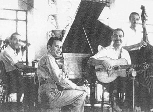 Django Reinhardt - quartet avec piano, Martinez night-club Cannes null