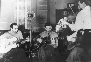 Django Reinhardt et Stéphane Grappelli - quintet anglais null