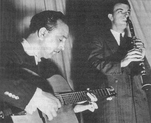 Django Reinhardt et Maurice Meunier null