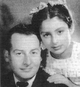 Stéphane Grappelli et Eveline sa fille null