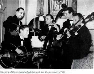 Django Reinhardt - Stephane Grappelli english quintet null