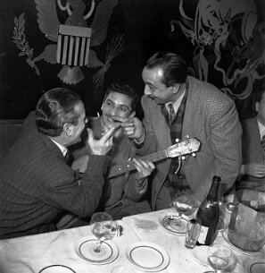 Django Reinhardt et Henri Baumgartner dit 