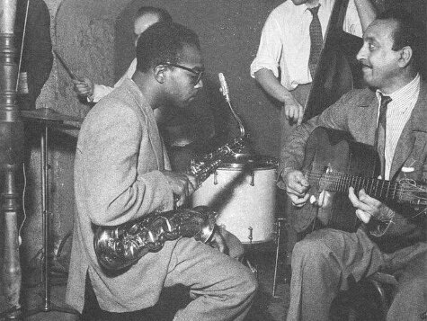 Au Club St Germain Django Reinhardt au Club St Germain.