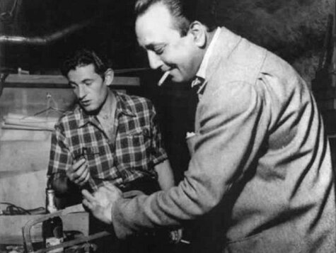 Django Reinhardt et Jean-Claude Merle