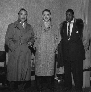 Django Reinhardt, Eddie Barclay, Oscar Peterson null