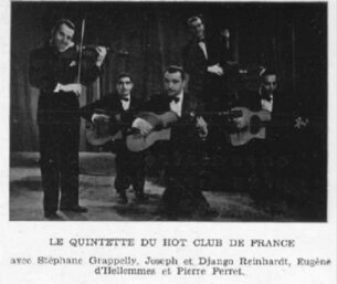 Django Reinhardt - QHCF avec Stephane Grappelli null