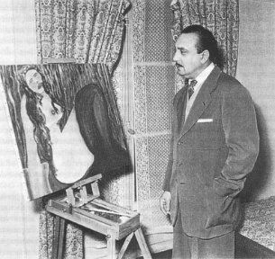 Django Reinhardt et tableaux, peintures null